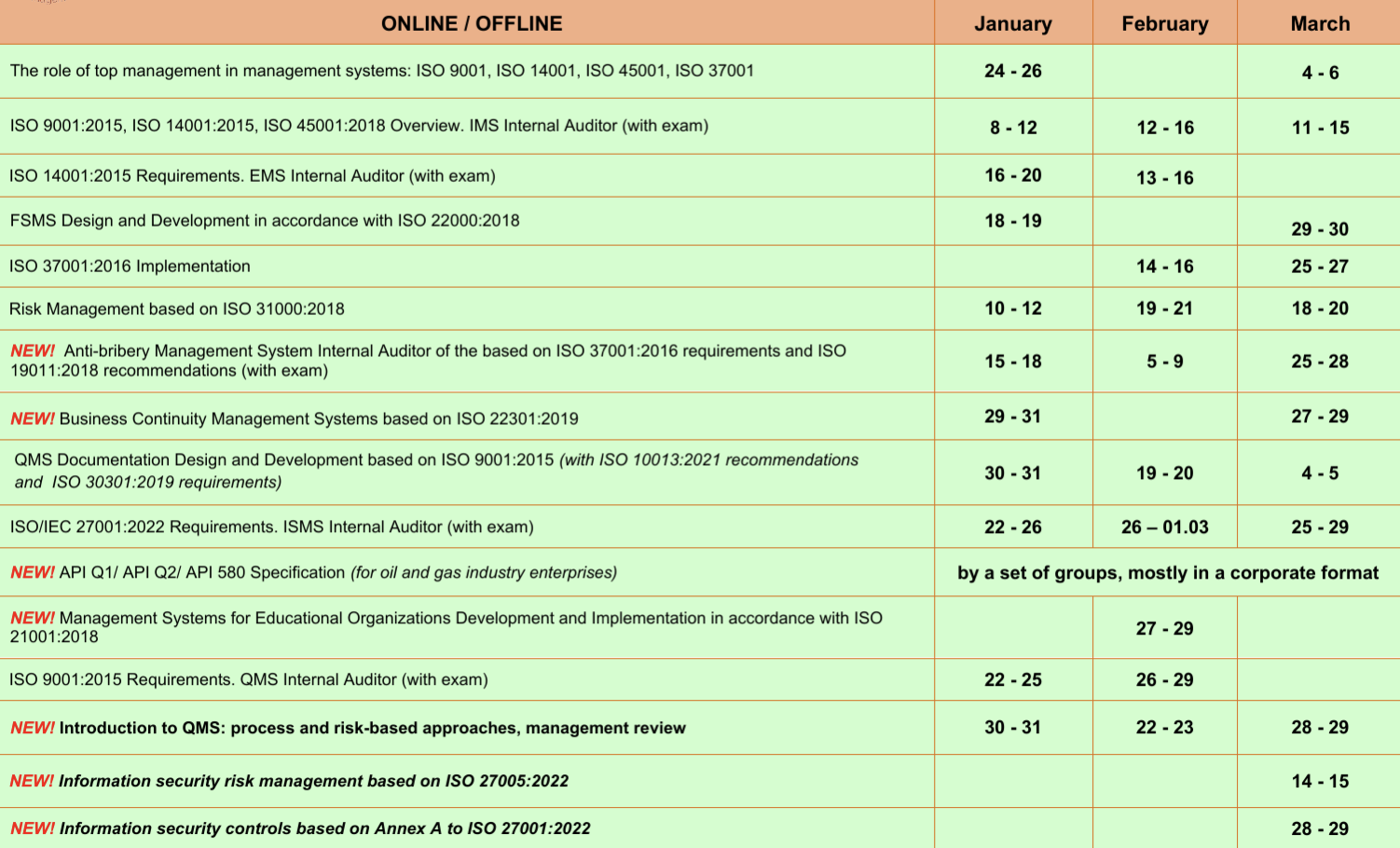 Schedule2024